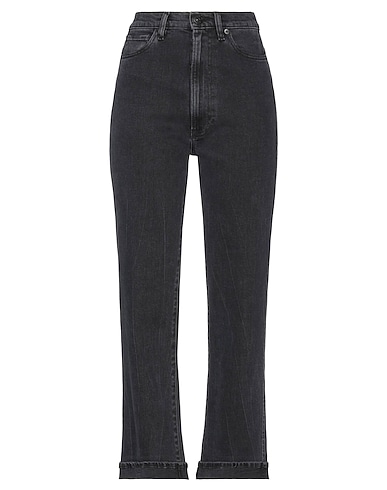 3x1 NYC Denim trousers Black 98% Cotton, 2% Elastane