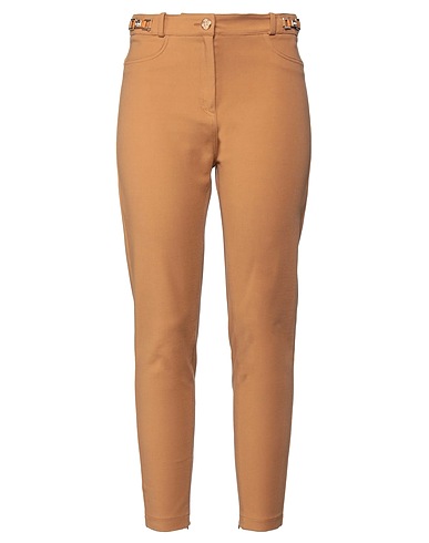 ELISABETTA FRANCHI Casual trouser Camel 45% Viscose, 25% Cotton, 23% Polyamide, 7% Elastane