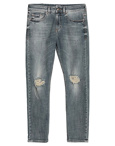 VERSACE JEANS COUTURE Denim pants Blue 97% Cotton, 3% Elastane