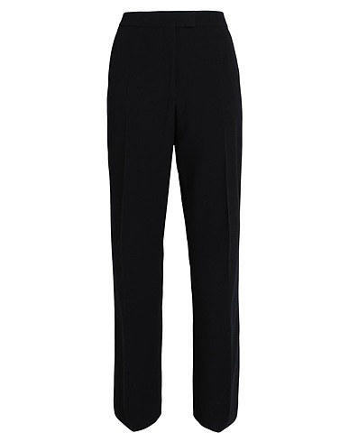 CALVIN KLEIN Casual trouser Black 53% Polyester, 43% Wool, 4% Elastane