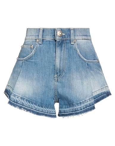 DONDUP Denim shorts Blue 89% Cotton, 11% Elastomultiester