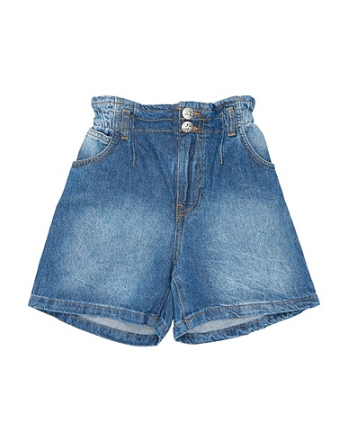 JOHN RICHMOND Denim shorts Blue 100% Cotton