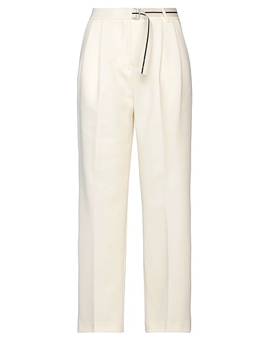 PALM ANGELS Casual trouser Ivory 52% Cotton, 48% Polyester