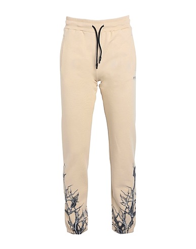 PHOBIA ARCHIVE Hosen BEIGE PANTS WITH BLACK LIGHTNING
 Beige 100% Baumwolle