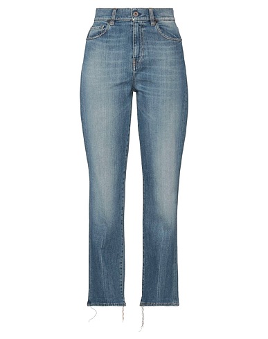 PENCE Denim trousers Blue 99% Cotton, 1% Elastane