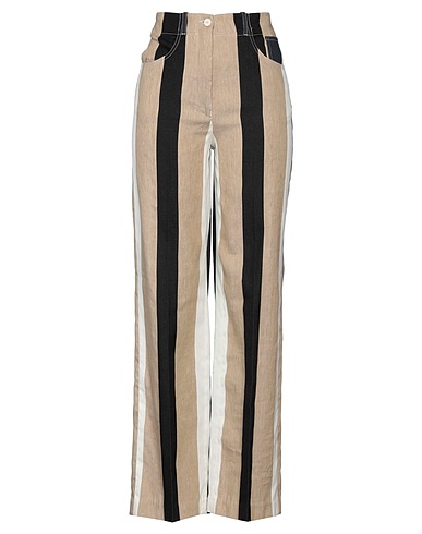 DONDUP Casual trouser Sand 52% Cotton, 48% Linen