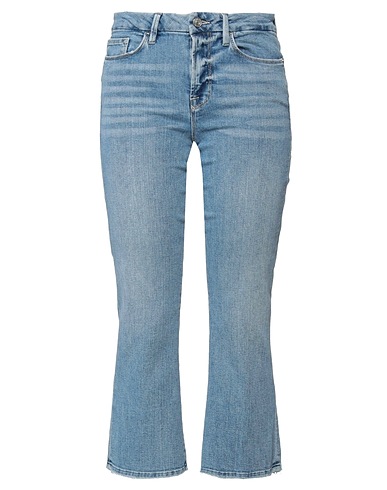 FRAME Bootcut Jeans Blue 77% Cotton, 19% Rayon, 3% Elasterell-p, 1% Elastane