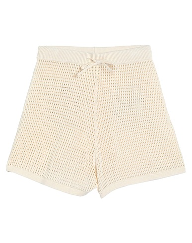 NANUSHKA Shorts & Bermuda Beige 45% Cotton, 33% Paper, 22% Rayon