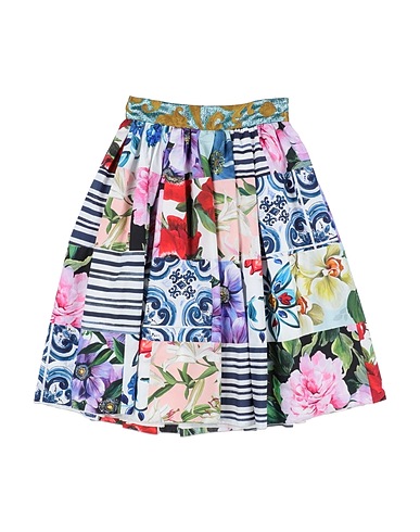 DOLCE&GABBANA Skirt White 93% Cotton, 6% Polyester, 1% Metallic Polyester