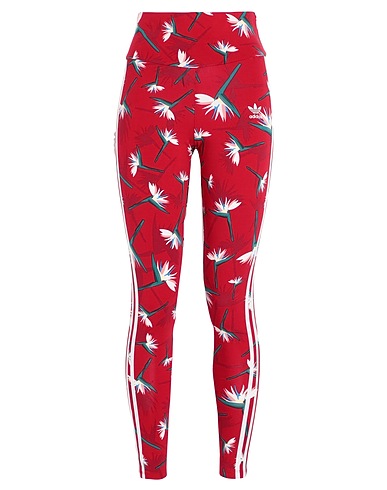 ADIDAS x THEBE MAGUGU Sportswear LEGGINGS
 Red 93% Cotton, 7% Elastane