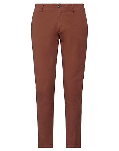 GAZZARRINI Chinos Marrone 97% Cotone, 3% Elastan