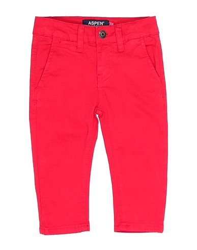 ASPEN POLO CLUB Casual pants Red 98% Cotton, 2% Elastane
