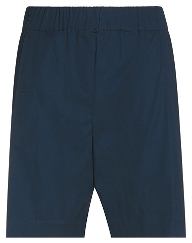 LANEUS Shorts & Bermuda Midnight blue 97% Cotton, 3% Elastane