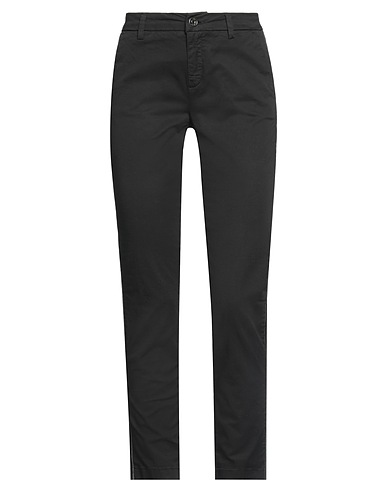 LIU •JO Casual trouser Dark brown 98% Cotton, 2% Elastane