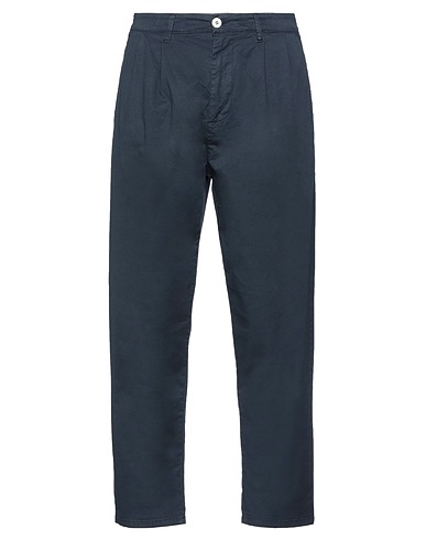 BERNA Casual pants Midnight blue 98% Cotton, 2% Elastane