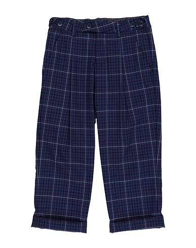BERWICH Casual trouser Blue 100% Merino Wool, Virgin Wool, Cotton