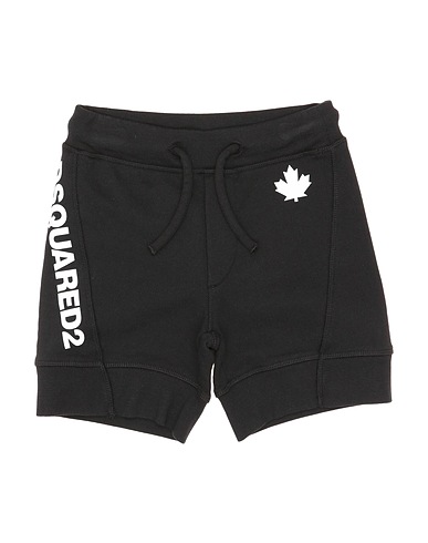 DSQUARED2 Pantalone felpa Nero 100% Cotone