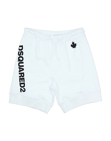 DSQUARED2 Pantalone felpa Bianco 100% Cotone