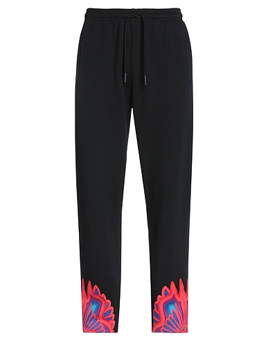 MARCELO BURLON Casual trouser Black 100% Cotton