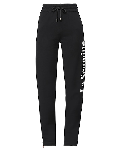 LA SEMAINE Paris Casual pants Black 100% Cotton