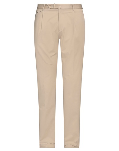 TAGLIATORE Casual trouser Beige 97% Cotton, 3% Elastane