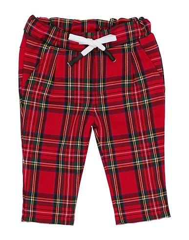 MANUELL & FRANK Hosen Rot 78% Polyester, 19% Viskose, 3% Elastan
