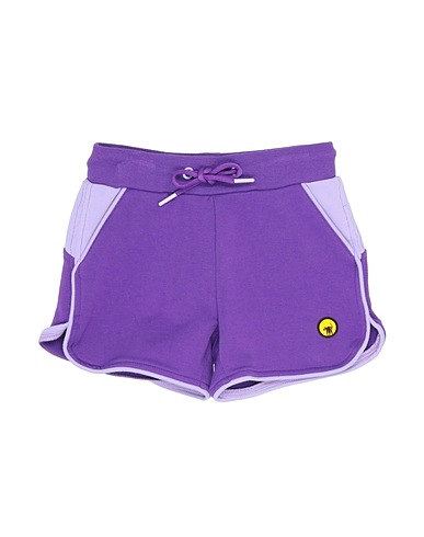 CIESSE PIUMINI Shorts & Bermuda Purple 95% Cotton, 5% Elastane