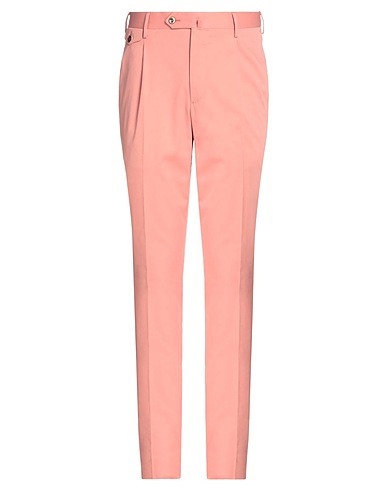 PT Torino Casual pants Salmon pink 95% Cotton, 3% Silk, 2% Elastane