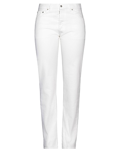 MAISON MARGIELA Denim pants White 100% Cotton