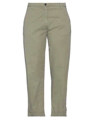 MASSIMO ALBA Casual trouser Military green 97% Cotton, 3% Elastane