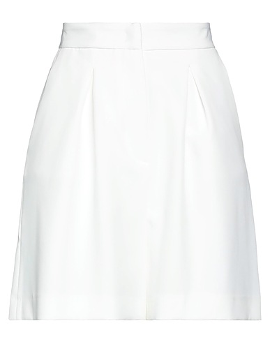 HINNOMINATE Shorts & Bermuda White 89% Polyester, 11% Elastane