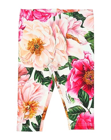 DOLCE&GABBANA Leggings Pink 90% Cotton, 10% Elastane