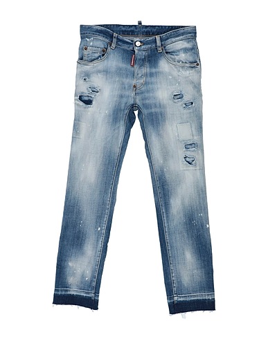 DSQUARED2 Denim trousers Blue 98% Cotton, 2% Elastane
