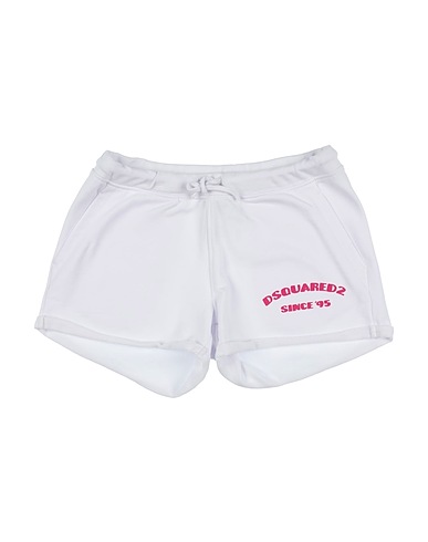 DSQUARED2 Pantalone felpa Bianco 100% Cotone