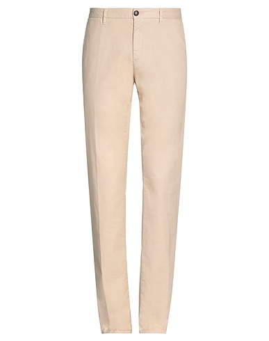TRUSSARDI Casual trouser Beige 90% Cotton, 6% Polyester, 4% Elastane