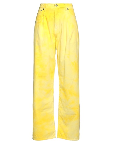 R13 Casual pants Yellow 100% Cotton