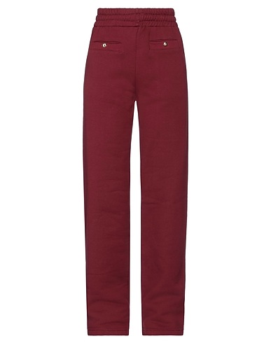 LA SEMAINE Paris Casual trouser Burgundy 100% Cotton