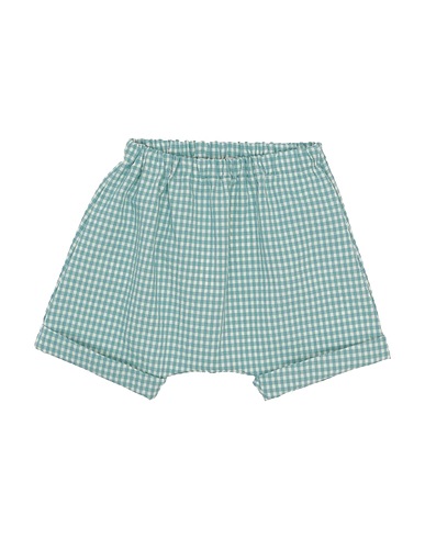 LE PETIT COCO Shorts & Bermuda Slate blue 65% Cotton, 35% Polyester