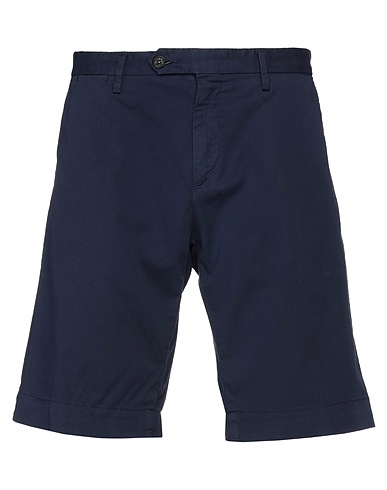 TRUSSARDI Shorts & Bermuda Blu notte 98% Cotone, 2% Elastan