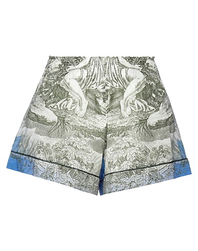F.R.S FOR RESTLESS SLEEPERS Shorts & Bermuda Military green 100% Cotton