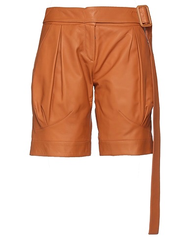 TRUSSARDI Leather trouser Camel 100% Lambskin