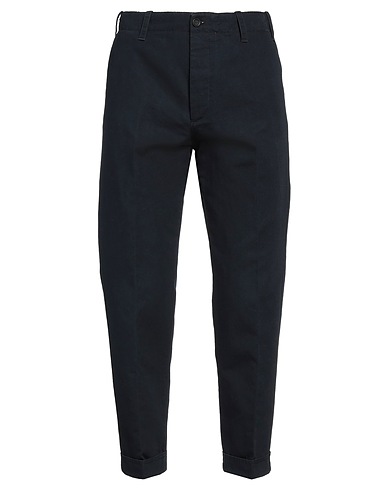 PT Torino Casual trouser Midnight blue 81% Cotton, 19% Linen