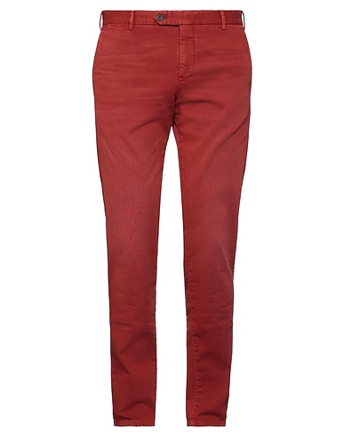 PT Torino Denim trousers Rust 98% Cotton, 2% Elastane