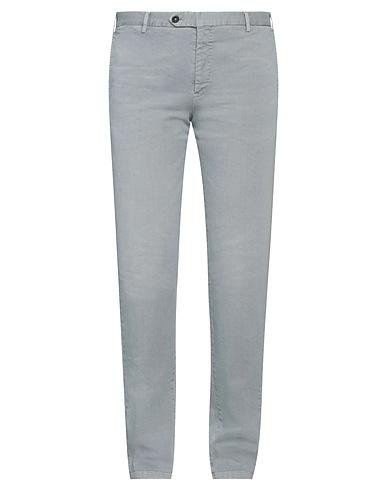PT Torino Denim trousers Grey 98% Cotton, 2% Elastane