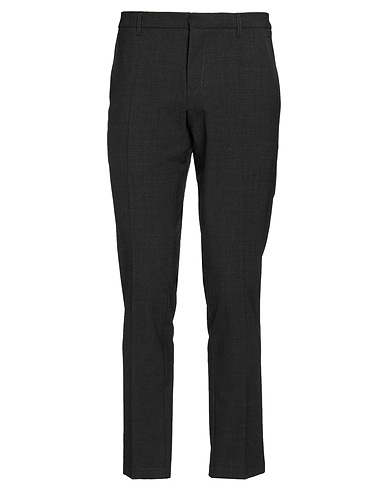 ..,BEAUCOUP Casual pants Charcoal 54% Polyester, 44% Wool, 2% Elastane