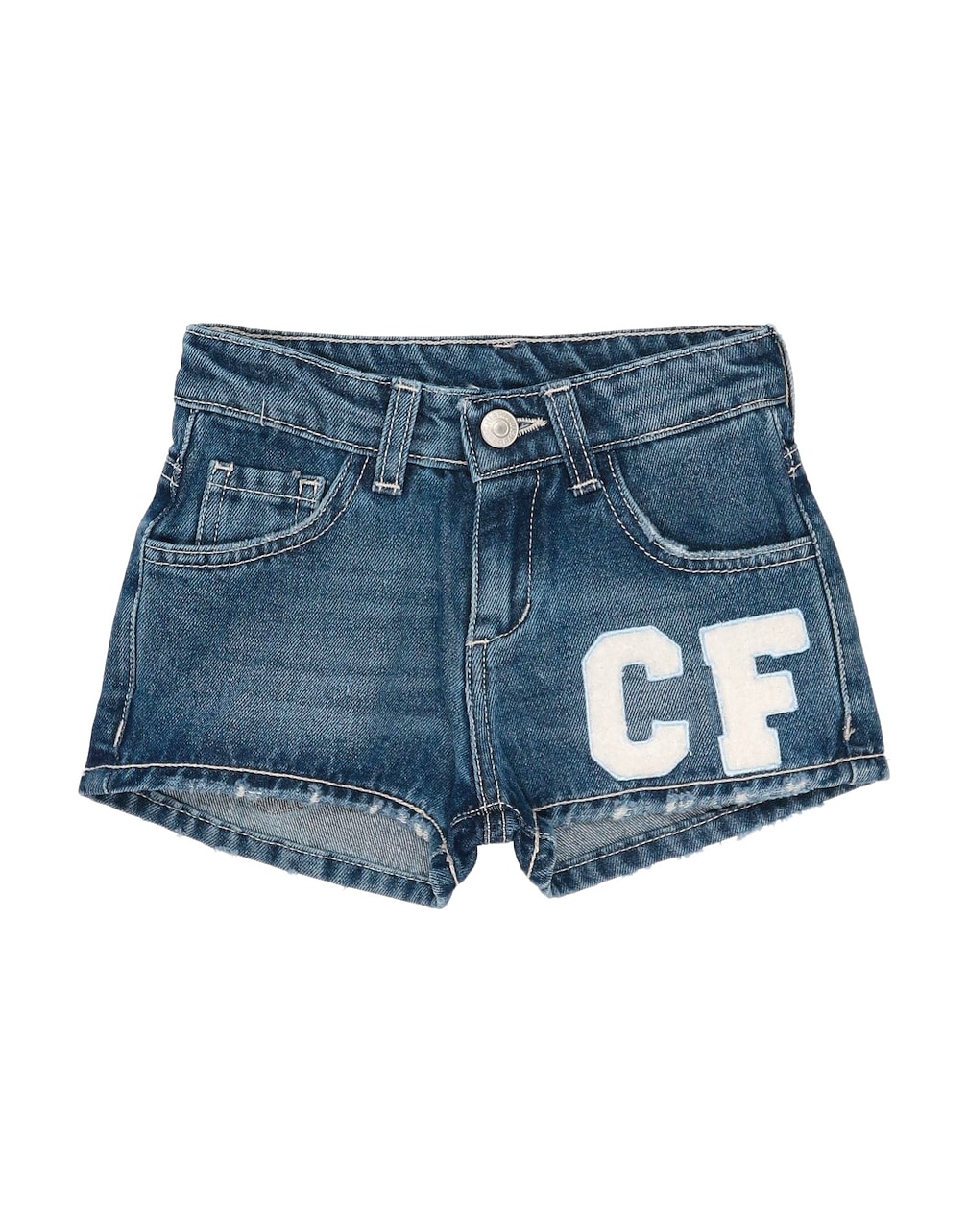 CHIARA FERRAGNI - Denim shorts