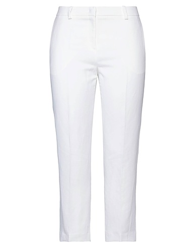 SLY010 Casual trouser Ivory 55% Linen, 37% Cotton, 8% Polyamide
