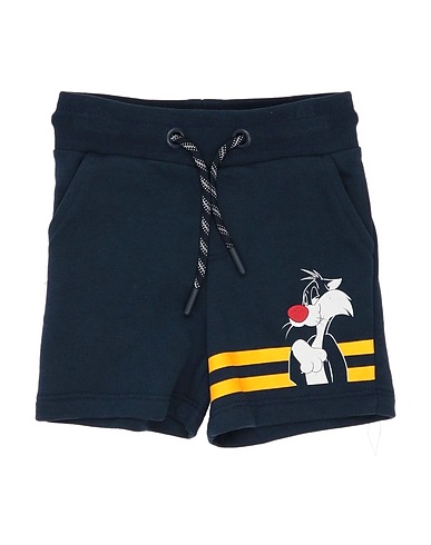 ICEBERG Shorts & Bermuda Midnight blue 85% Cotton, 15% Polyester