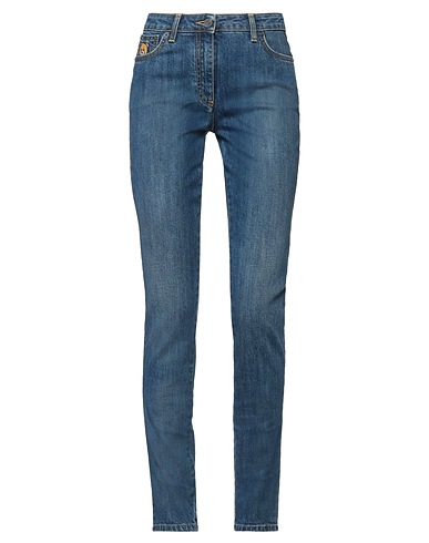 MOSCHINO Denim trousers Blue 98% Cotton, 2% Elastane
