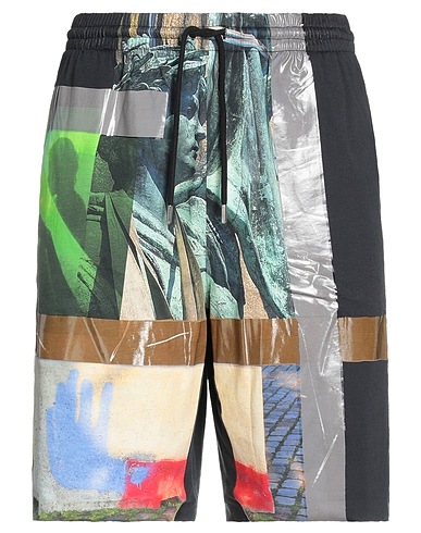 DRIES VAN NOTEN Shorts & Bermuda Black 100% Cotton